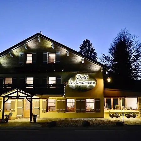 Le Petit Loup, Appartement Neuf Avec Jardin Gerbépal Exterior foto