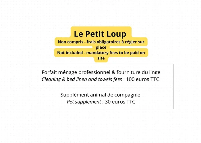 Le Petit Loup, Appartement Neuf Avec Jardin