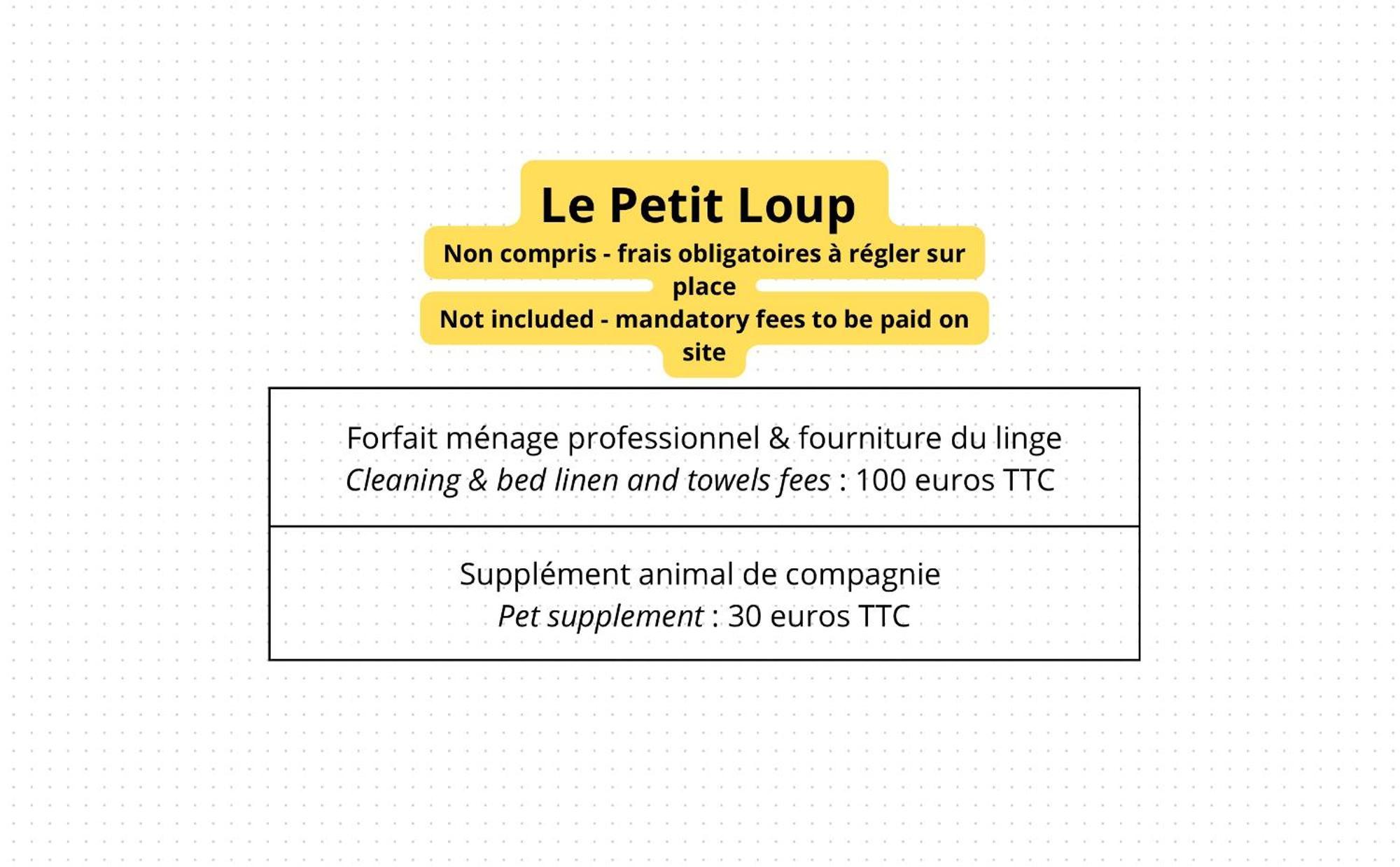 Le Petit Loup, Neuf Avec Jardin Apartment